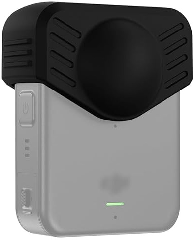 Osmo 360 Silicone Lens Cap,Protective Lens Cover for DJI Osmo 360 Standard Combo,Osmo360 Silicone Protector Action Camera Accessories Scratch & Dust Resistant(Not Compatible with Transparent Guards)