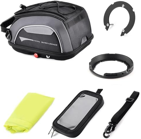Tankväska För CRF1000L Africa Twin Adventure Sports XL 750 Transalp Quick Lock Bränslepåsehållare Toppbox Vattentät