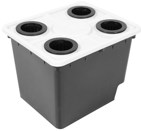 HEANUJJ Cubo de Cultivo sin Tierra para Frutas y Verduras en Invernadero Sistema Hidropónico y Múltiples Usos en Agricultura Urbana