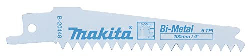Makita B-20448 Hoja sierra recta 100x0,9 mm 6TPI BiM Placas yeso 5 piezas