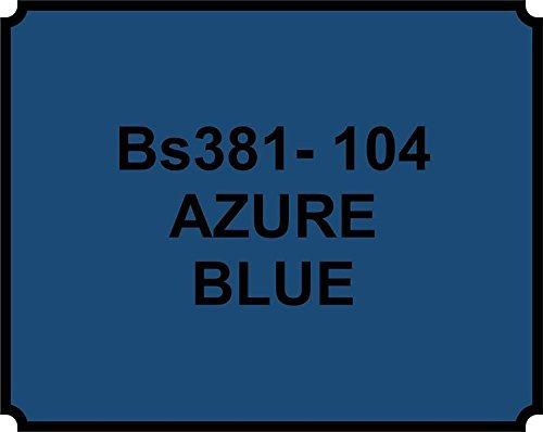 Xtremeauto Aerosol Spray CAN AZURE BLUE Heat Resistant Paint 400ML…