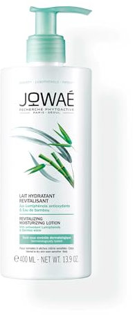 JOWAÉ Latte Idratante Rivitalizzante Corpo con Acqua di Bambù per Pelle Normale o Secca, anche Sensibile, Formato da 400 ml