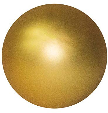 Riesige Weihnachtskugel mit 30 cm Durchmesser in mattem Gold