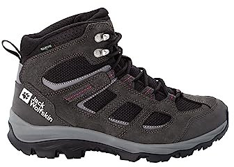 Jack Wolfskin Damen Vojo 3 Texapore Mid W, Dark Steel Purple, 43 EU