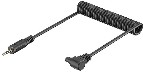 JJC Fernauslöser N3 Kabel Anschlusskabel für Canon R1/R3/R5II/R5/R5C, 1DIV/5D/5DIV/6D/6DII/7DII/5DS/5DSR (Weitere Kompatibilitätskameras)