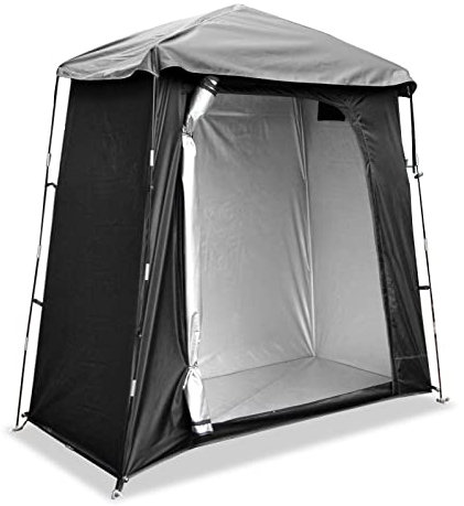 Abri de rangement étanche pour 3 vélos, abri portable pour jardin, gain de place et résistant aux intempéries, noir, 200 x 100 x 190 cm