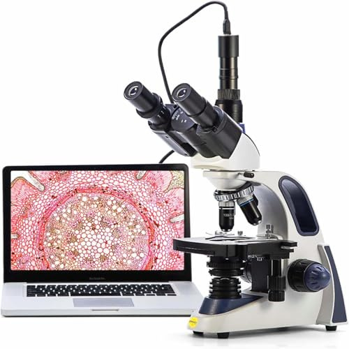 SWIFT SW380T Trinocular Compound Microscope with 5MP Camera