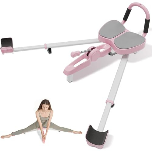 Bensträckare, 3 bar delad maskin för flexibilitetsträning, fitness, dans, yoga, gymnastik, stöd upp till 199 kg