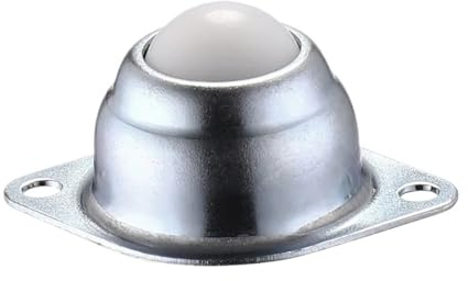 Transferbollshjul 4 stycken universella stål- och metallkulhjul för robot för maskiner, vagnar, möbelhårdvara (CY-30A Carbon Steel)