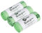 10 Litre x 75 All-Green Compostable Bags - Kitchen Caddy Liner - Food Waste Bin Liners - EN 13432-10L Bags with Composting Guide