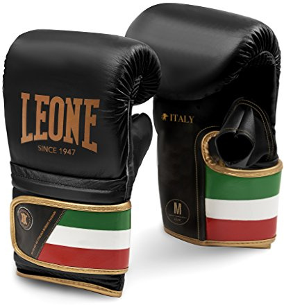 LEONE 1947, Italy Guanti Da Sacco, Unisex – Adulto, Nero, M, GS090