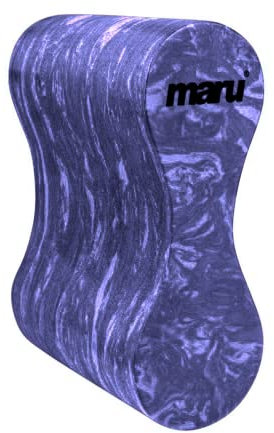 Maru Schwimmboje für Erwachsene und Kinder, Schwimmhilfeausrüstung für Krafttraining, Poolgebrauch, aus Schaumstoff, Beinschwimmer, bietet Komfort und Auftrieb (Dunkelviolett/Lila, Erwachsene)