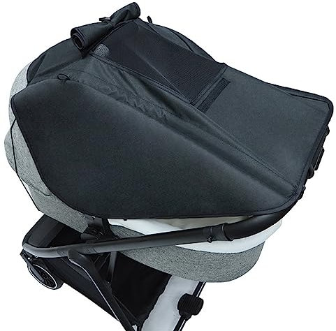 Cysocool Universal-Sonnenschutz für Kinderwagen, Babytragetasche, Buggy, Sonnenschutz, UV-Schutz, blockiert 99 % der UV-Strahlung, Verdunkelung, hilft beim Nickerchen des Babys, Sicherheitsfenster