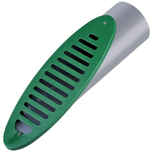 Apxton 4 Inch Green Angled Drainage Grate for Yard Drain