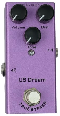 Agmoctz Electric Guitar Effects Pedal Vintage Overdrive Fuzz Distortion Analog Delay Ultimate Drive Guitar Pedals US Dream