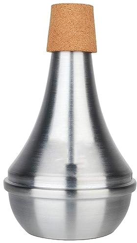 Silenciadores de trompeta de aluminio para práctica recta, aleación de aluminio, silenciadores de trompeta silenciadores de trompeta silenciadores de trompeta silenciadores de práctica de trompeta
