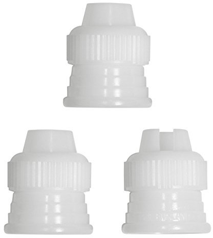 PME Set de Adaptadores de Boquillas para Mangas, Juego de 3
