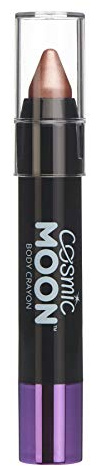 Metallic Face Paint Stick Body Crayon for the Face & Body by Cosmic Moon - Rose Gold - Face Paint Makeup for Adults, Kids - 3.2g