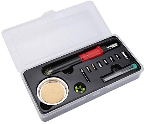 12 in 1 Butane Gas Soldering Iron Professional Pen Type Dual Function Gas Soldering Iron