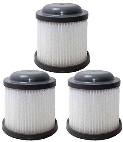 XPRAM 3 pcs VF90 HEPA Filter Compatible with Black &Decker PVF110 PHV1210 PHV1210P PHV1210B PHV1210L-A9 PD1820LF PD1820LG PHV1810 PD1420L