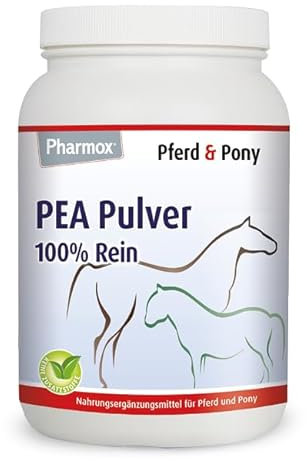 Pferd & Pony PEA (Palmitoylethanolamid) - Pulver - 100% Rein - Hochdosiert - Frei von Zusatzstoffen