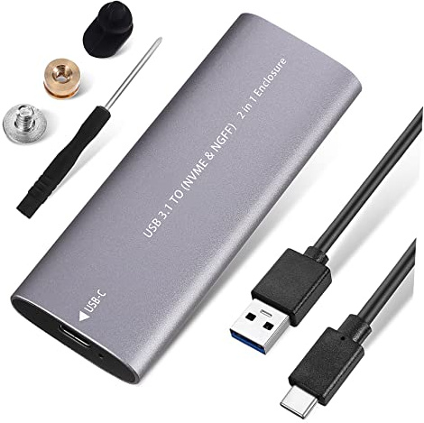 SHINEOFI SSD Portátil 1tb para Pc y Laptop Disco Duro de Aluminio Transferencia Rápida USB 3.1 Tipo C Compatible con Televisores y Routers Diseño y Compacto