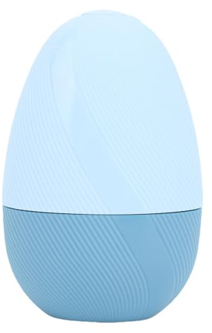 Pongnas Ice Facial Cube återanvändbar Ansiktsrulle, Silikon Hudvårdsverktyg för ögonskönhet, Uppfriskande Kall Kompressvård, Hydrater och återupplivar Huden (Blå)