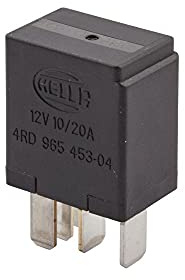 HELLA 4RD 965 453-041 Relay, main current - 12V - 5-pin connector - Wiring Diagramme: W2 - Plug: C1 - Changeover Contact - without holder