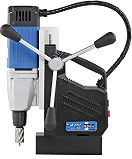 CS Unitec MABasic 200 - Trapano magnetico portatile con punte fino a 1-3/8 di diametro, profondità di taglio fino a 16,5 cm, 900 W, miglior rapporto potenza/peso, spegnimento elettronico di sicurezza
