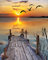 MWOOT 5D Diamant Bilder Set zum Selbermachen,Voller Diamond Pasted Painting Kristall Strass Stickerei Kreuzstich Arts Craft Gemälde für Home Wanddekoration(30x40cm) -Sonnenuntergang Landschaft