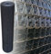 Garmix Volierendraht Schwarz Drahtgitter 4-Eck Maschendraht Garten Zaun 19mm 1.20mm 25m
