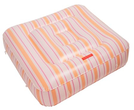 Flamingueo Materassino Mare - Gonfiabile Mare, Gonfiabili Piscina, Poltrona Gonfiabile, Materassino Gonfiabile Mare, Lettino Piscina (25 x 90 x 90 cm)