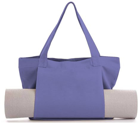Noaya Yoga Mat Bag - Durable Sport Gym Bag Womens, Large Capacity Yoga Bag, Easy Placement of Thick Yoga Mat, Can Accommodate Other Things, Essential Items for Womens Gym Set, Purple