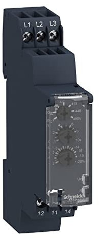 Schneider Electric RM17TU00 Pérdida de Secuencia, Fase 208-480V Ca