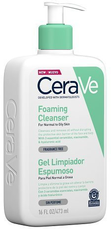 Limpiador espumoso CeraVe 473ml/16oz