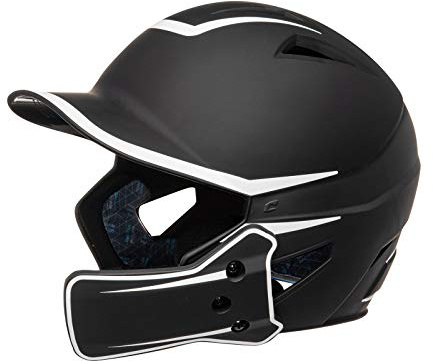 CHAMPRO mens Legend Plus HX Batting Helmet, Black, White, Large US