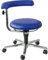 EDUPLAY 110437 Erzieher/in Stuhl, 34-41 cm, Ø 61 x 41 cm, blau