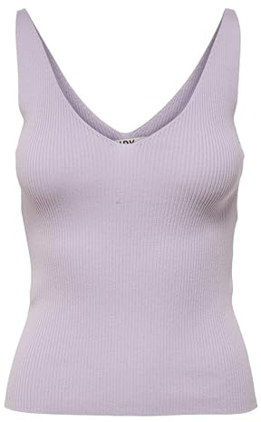 JDY Women's Jdynanna S/L Top KNT Noos, Pastel Lilac, XL