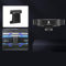 Auto Handy KFZ Halterungen, Für ORA White Cat 2021-2023 Luftauslass Handyhalter 360° Drehbar stabil EIN Knopf Release Car Interior Zubehör,A/Black