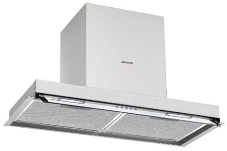 INFINITON Campana Extractora Integrable CMPG-A6035, 587 m3/h, 60 cm, 3 Niveles de potencia de succión, Control de mandos electrónico, Filtros de aluminio, A+, Luces LED, Acabado ACERO INOXIDABLE