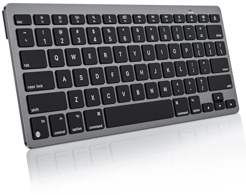 OMOTON Ultra-Slim Wireless Keyboard for Mac (MacOS 10.10+), Compact Size