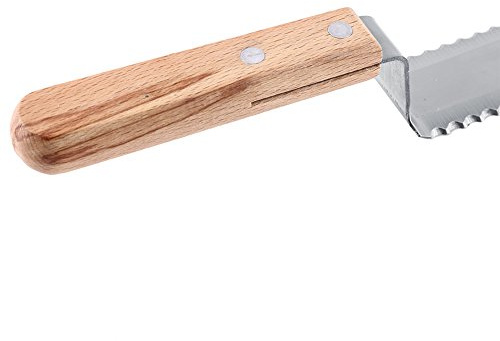 Fockety Couteau à Déboucher, Lame en Acier Inoxydable de Haute qualité pour Outil D'apiculture, Extracteur, Grattage du Miel, Bricolage pour Apiculteurs, Apiculteur