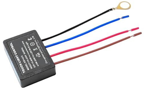 Module de commande de lampe tactile avec fonction gradation à 3 niveaux, kit remplacement commutateur variateur tactile contrôle capteur pour une réparation et une mise à niveau f