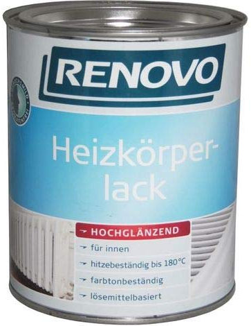 Renovo Heizkörperlack hochglänzend, 750 ml, hitzebeständig