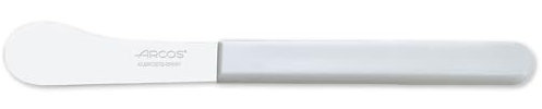 Arcos Gadgets Professionali - Coltello Burro - Acciaio Inossidabile 70 mm - Manico ABS Colore Bianco