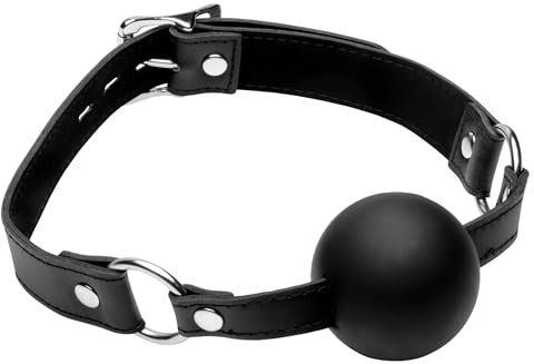 XR Brands XL Silicone Gag Ball, 2-Inch