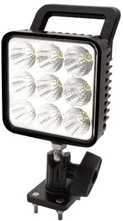 Ecco EW2450 Ew2450 Series Work Light Spot Beam, Square, Pedestal Mount, White