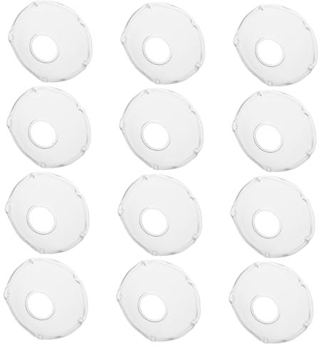 HOLIDYOYO 12 Pezzi Portacandele Conici Portacandele A Goccia Portacandele A Goccia In Cera Portacandele A Goccia In Cera Portacandele A Goccia In Trasparente