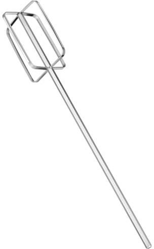 VALICLUD Varilla Mezcladora De Acero Inoxidable Para Carne Batidor De Pasta Manual Agitador Espesante Para Olla Caliente Varilla Para Remover Carne Cocina Y Restaurante 15.74 in