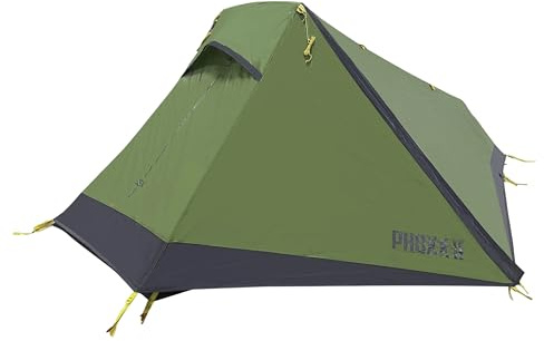 OEX Phoxx II 2 Man Technical Tent with Porch Area, 2 Person, Compact Pack Size, Lightweight & Easy to Pitch in 5 Minutes, Ideal for Backpacking, Hiking & Wild Camping, 5000mm HH